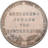 Frankfurt Am Main: Freie Stadt: 2 Gulden 1848, AKS 39, Jaeger 46, Winzige Kratze - Otros & Sin Clasificación