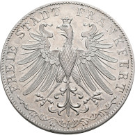 Frankfurt Am Main: Freie Stadt: Doppelgulden 1849 (Zwey Gulden), Goethes 100. Ge - Autres & Non Classés