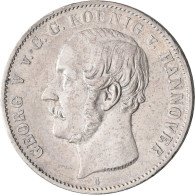 Hannover: Georg V. 1851-1866: Ausbeutetaler 1855, AKS 144a, Jaeger 86, Winzige R - Altri & Non Classificati