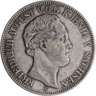 Sachsen: Friedrich August II. 1836-1854: Taler 1854 F. AKS 101, Jaeger 87, Thun - Other & Unclassified