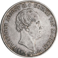 Sachsen: Friedrich August II. 1836-1854: Taler 1854 (Sterbetaler), Auf Seinen To - Altri & Non Classificati