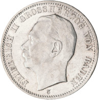 Baden: Friedrich II. 1907-1918: 3 Mark 1915 G, Jaeger 39. Kratzer, Sehr Schön - - Taler Et Doppeltaler