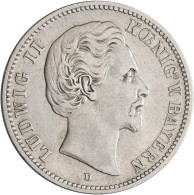 Bayern: Ludwig II. 1864-1886: 2 X 2 Mark 1876, Jaeger 41. Beide Sehr Schön. - Taler Et Doppeltaler