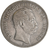 Hessen: Ludwig III. 1848-1877: 5 Mark 1875 H, Jaeger 67. Kratzer, Selten In Dies - Taler En Doppeltaler