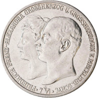 Mecklenburg-Schwerin: Friedrich Franz II. 1842-1883: 2 Mark 1876 A, Jaeger 84, S - Taler En Doppeltaler