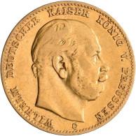 Preußen - Anlagegold: Sammlung Mit 6 X 10 Mark Sowie 7 X 20 Mark Von Wilhelm I. - 5, 10 & 20 Mark Gold