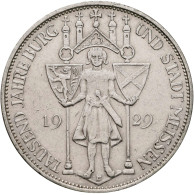 Weimarer Republik: 5 Reichsmark 1925 D, Rheinlande, Jaeger 322. Vorzüglich. Dabe - Sonstige & Ohne Zuordnung