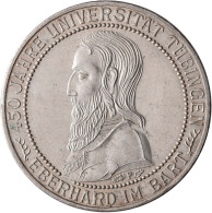 Weimarer Republik: 3 Reichsmark 1927 F, Universität Tübingen / Eberhard Im Bart, - Sonstige & Ohne Zuordnung