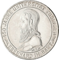 Weimarer Republik: 3 Reichsmark 1927 F, Universität Tübingen / Eberhard Im Bart, - Other & Unclassified