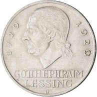 Weimarer Republik: 5 Reichsmark 1929 D, Lessing, Jaeger 336, Kleine Kratzer, Vor - Sonstige & Ohne Zuordnung