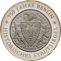 DDR: Set 2 X 20 Mark 1987, Stadtsiegel Berlin, Jaeger 1617, In Den 2 Versionen ( - Otros & Sin Clasificación