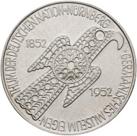 Bundesrepublik Deutschland 1948-2001: 5 DM 1952 D, Germanisches Museum, Jaeger 3 - Altri & Non Classificati