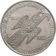 Bundesrepublik Deutschland 1948-2001: 5 DM 1952 D, Germanisches Museum, Jaeger 3 - Autres & Non Classés