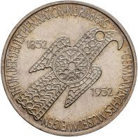 Bundesrepublik Deutschland 1948-2001: 5 DM 1952 D, Germanisches Museum, Jaeger 3 - Altri & Non Classificati