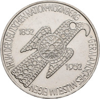 Bundesrepublik Deutschland 1948-2001: 5 DM 1952 D, Germanisches Museum, Jaeger 3 - Altri & Non Classificati