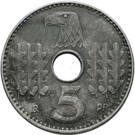 Reichskreditkasse: Prägungen Für Die Reichskreditkassen: Lot 2 Stück; 5 Pfennig - Altri & Non Classificati