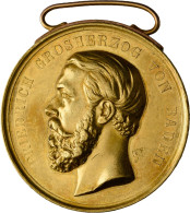 Medaillen Deutschland - Geographisch: Baden, Friedrich I. 1852-1907: Große Golde - Other & Unclassified