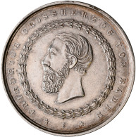 Medaillen Deutschland - Geographisch: Baden, Friedrich I. 1852-1907: Silbermedai - Autres & Non Classés