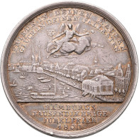 Medaillen Deutschland - Geographisch: Hamburg: Silbermedaille 1803, Von J. V. Dö - Autres & Non Classés