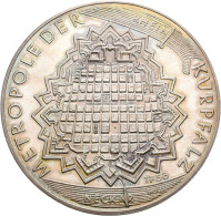 Medaillen Deutschland - Geographisch: Mannheim: Silbermedaille 1966 Von Holl. Vo - Sonstige & Ohne Zuordnung