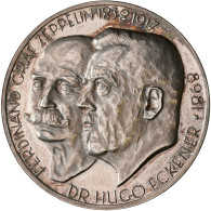 Medaillen Deutschland - Sonstige: Luft- Und Raumfahrt: Silbermedaille 1928 Von O - Otros