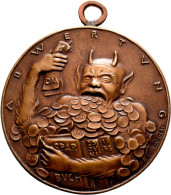 Medaillen Deutschland - Sonstige: Inflation: Bronzegussmedaille 1948 Von Guido G - Otros
