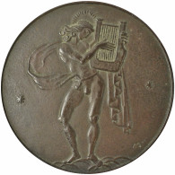 Medaillen Deutschland - Sonstige: Einseitige Bronzegussmedaille O. J. (vor 1929) - Other & Unclassified
