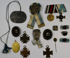 Orden & Ehrenzeichen: Erster Weltkrieg: Lot Verschiedene Abzeichen, Dabei: 2 Ver - Sonstige & Ohne Zuordnung