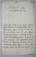 Varia, Sonstiges: Autograph: Hohenzollern-Sigmaringen, Joseph Franz Ernst 1715-1 - Sonstige & Ohne Zuordnung