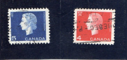1954 Canada - Queen Elizabeth - Used Stamps