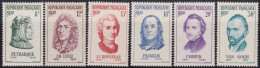 France  .  Y&T   .    1082/1087   .   **    .    Neuf Avec Gomme Et SANS Charnière - Unused Stamps