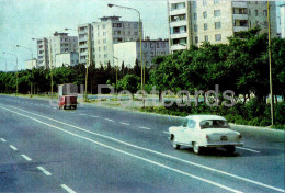 Baku - Tbilisi Highway - Car Volga - 1972 - Azerbaijan USSR - Unused - Azerbaïjan