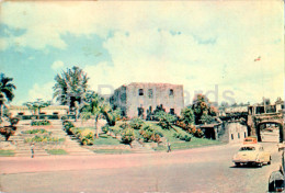 Christophe Colomb Aux Indes Occidentales - Plasmarine - Old Postcard - 1955 - Dominican Republic - Used - Dominicaine (République)