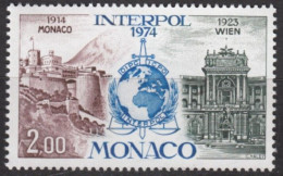 N° 966 De Monaco - X X - ( E 204 ) - Interpol - Police - Gendarmerie