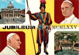 Vatican - Jubileum MCMLXXV - Pope - Swiss Guard - Multiview - 21505 - Vatican - Unused - Vaticano