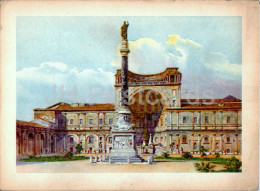 Vatican - Cortile Detto Della Pigna - Courtyard - Astro - Illustration - Old Postcard - Vatican - Used - Vaticano