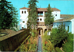 Granada - Generalife - Patio De La Albarca - Courtyard - 421 - Spain - Used - Granada