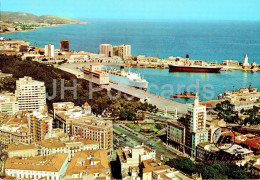 Malaga - Vista Parcial - Partial View - Port - Ship - 111 - Spain - Unused - Málaga