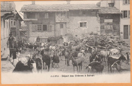 Salvan Switzerland 1905 Postcard - Salvan