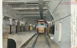 East Boston Tunnel Court Street Station - Métro