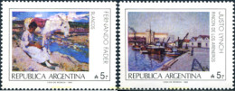 255021 MNH ARGENTINA 1989 PINTORES ARGENTINOS - Ongebruikt