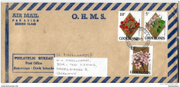 G 273 - Enveloppe Envoyée De Raratonga / Cook Islands En Allemagne 1968 - Cook Islands
