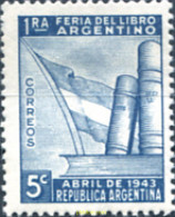 283069 MNH ARGENTINA 1943 PRIMERA FERIA DEL LIBRO ARGENTINO - Neufs