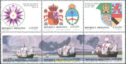 283592 MNH ARGENTINA 1984 EXPOSICION FILATELICA INTERNACIONAL - ESPAÑA-84 - Ongebruikt