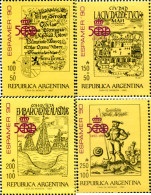 283683 MNH ARGENTINA 1989 EXPOSICION FILATELICA INTERNACIONAL - ESPAÑA-90 - Ongebruikt