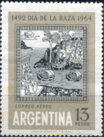 283799 MNH ARGENTINA 1964 ANIVERSARIO DEL DESCUBRIMIENTO DE AMERICA - Nuevos