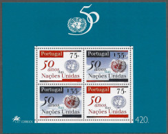 PORTUGAL STAMP - 1995 The 50th Anniversary Of The United Nations MINISHEET MNH (A1#156) - Nuevos