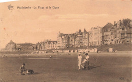 BELGIQUE - Middelkerke - La Plage Et La Digue - Carte Postale Ancienne - Middelkerke