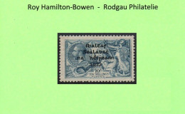 1922 Thom "Rialtas" 10/- With "Major Re-entry" From R.1/1, With Feldman Cert.  Only 4 Mint Examples Known! - Neufs