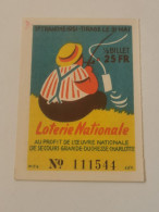 Luxembourg Loterie Nationale 1951 - Biglietti Della Lotteria